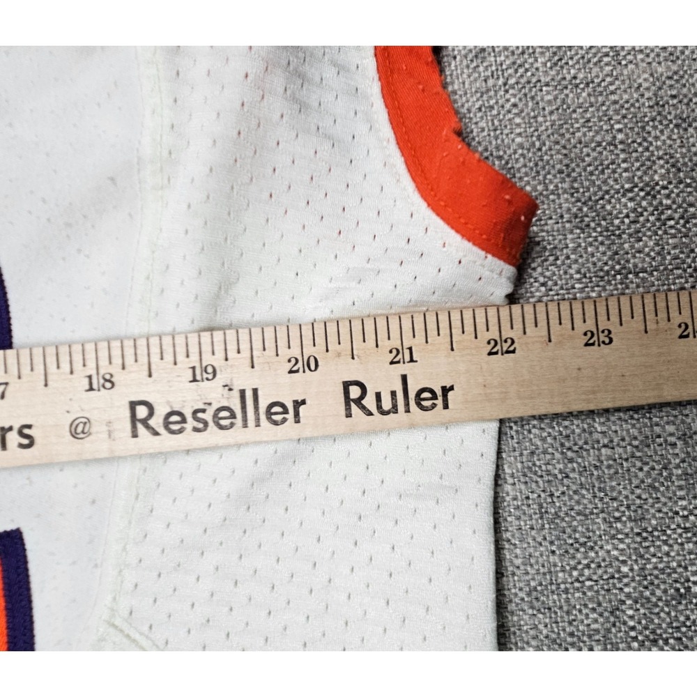 Clemson Tigers Football Jersey Mens 46 L White Game Worn Team Issued Nike #94 - Picture 8 of 10